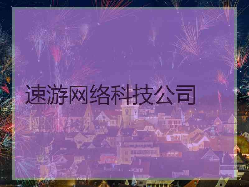 速游网络科技公司