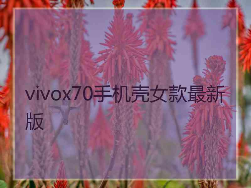 vivox70手机壳女款最新版