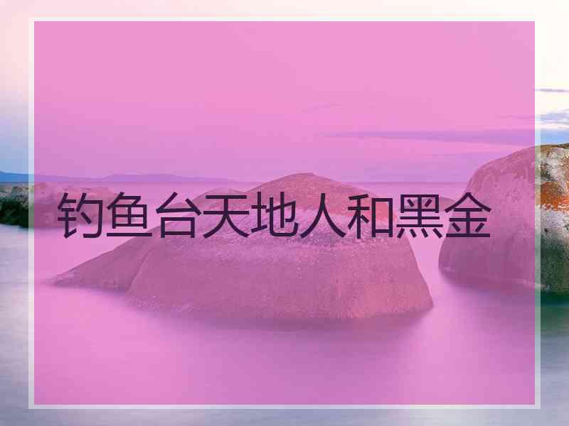 钓鱼台天地人和黑金