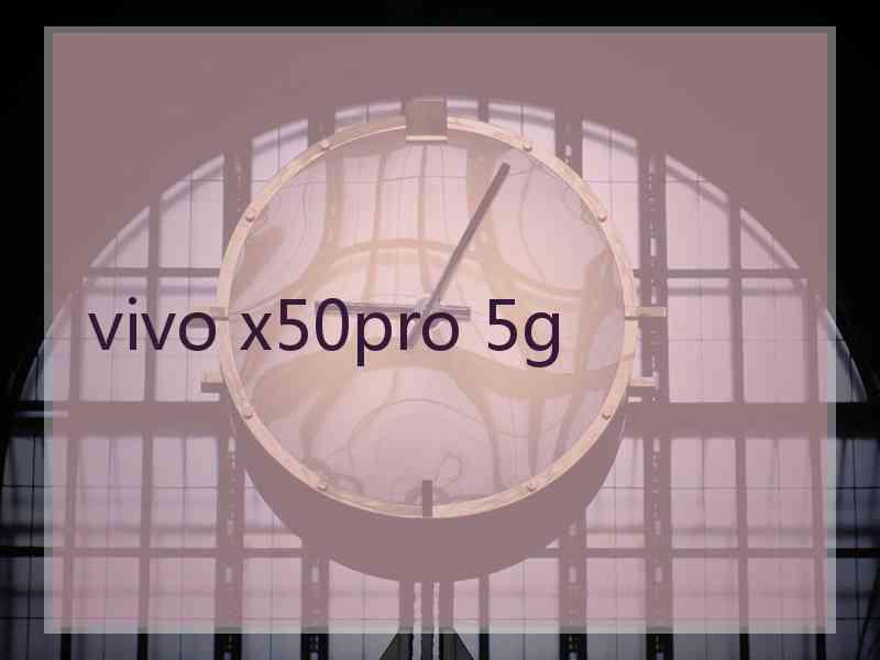 vivo x50pro 5g