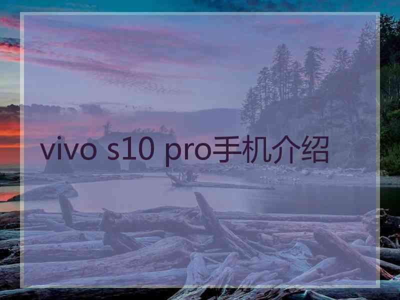 vivo s10 pro手机介绍