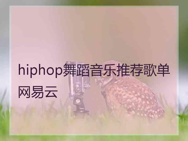 hiphop舞蹈音乐推荐歌单网易云