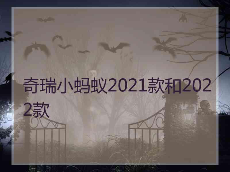 奇瑞小蚂蚁2021款和2022款