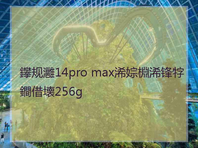 鑻规灉14pro max浠婃棩浠锋牸鐧借壊256g