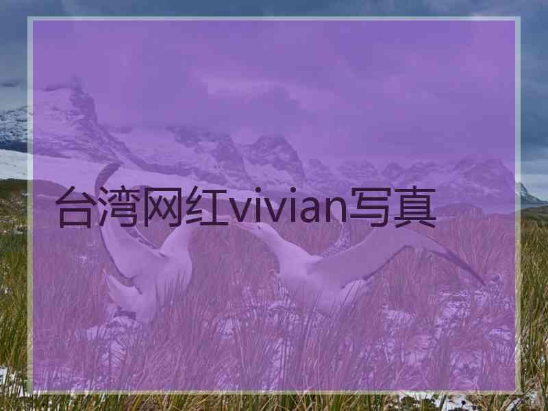 台湾网红vivian写真