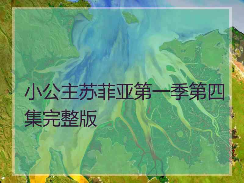 小公主苏菲亚第一季第四集完整版