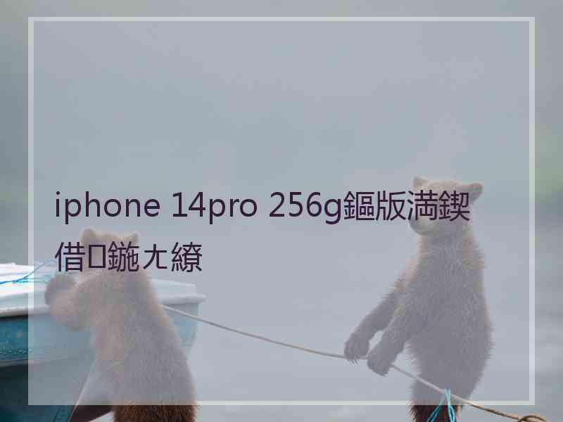 iphone 14pro 256g鏂版満鍥借鍦ㄤ繚