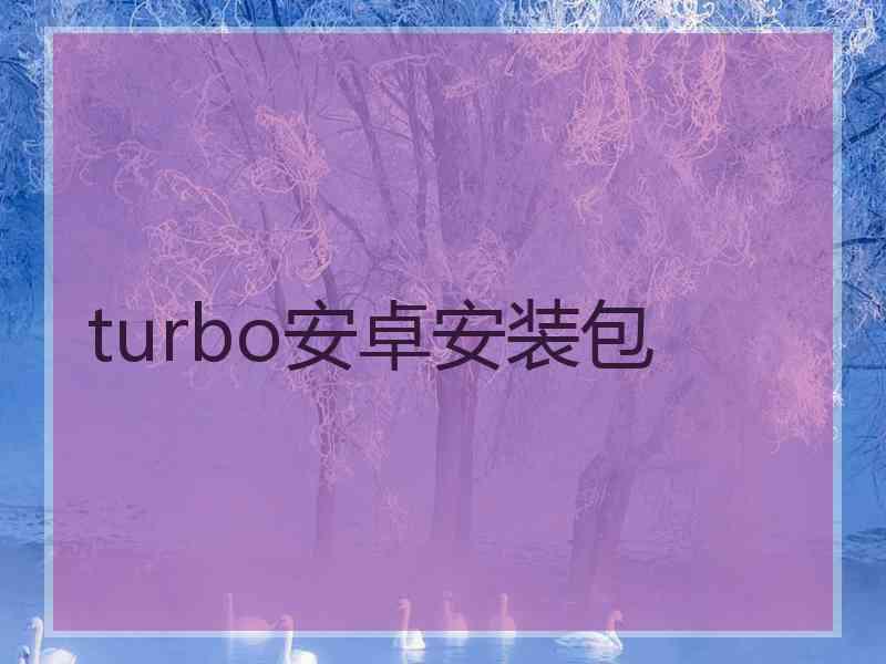 turbo安卓安装包