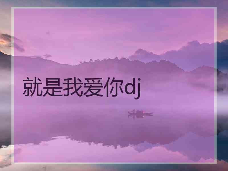 就是我爱你dj