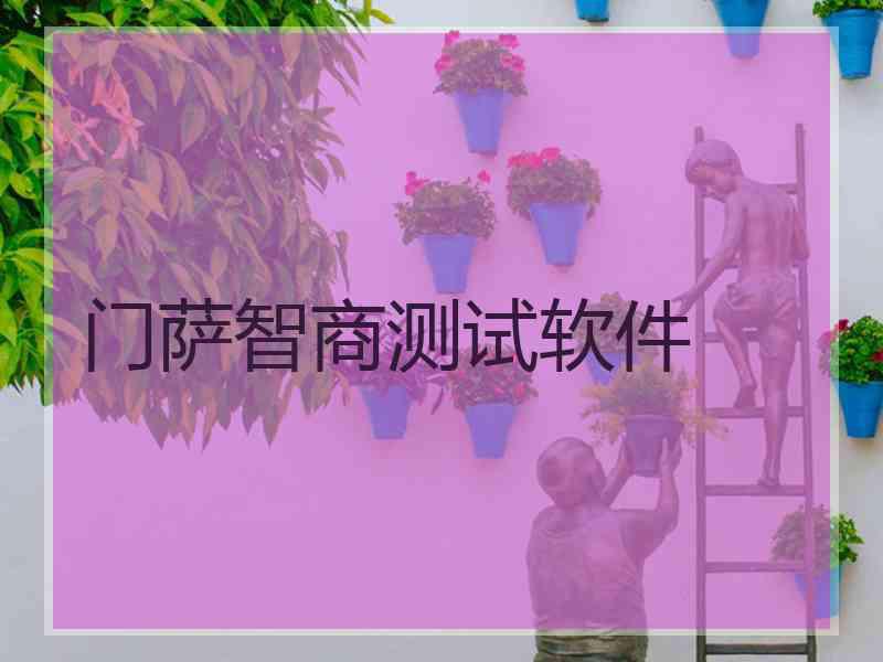 门萨智商测试软件