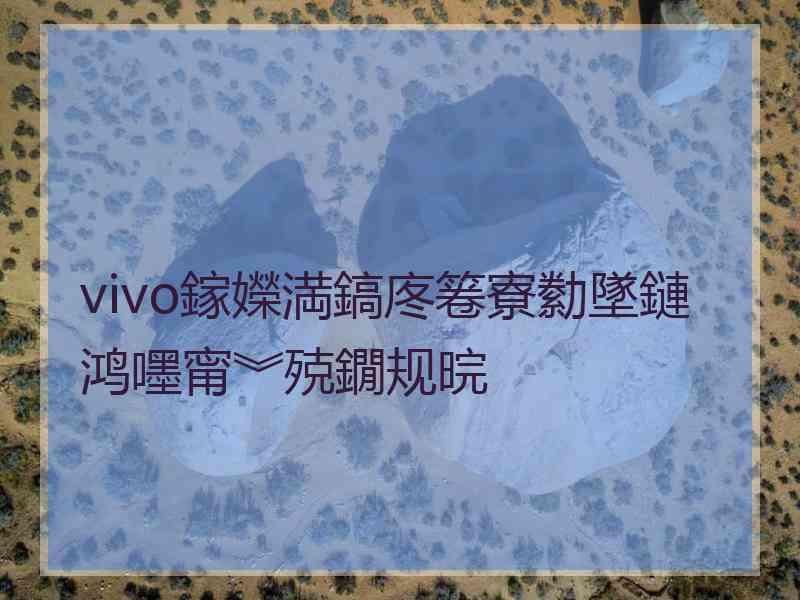 vivo鎵嬫満鎬庝箞寮勬墜鏈鸿嚜甯︾殑鐗规晥