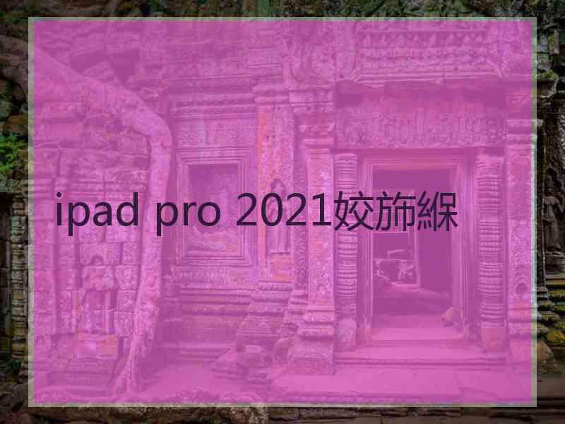 ipad pro 2021姣斾緥