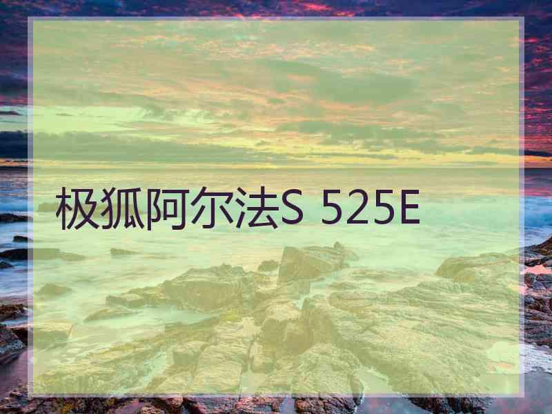 极狐阿尔法S 525E