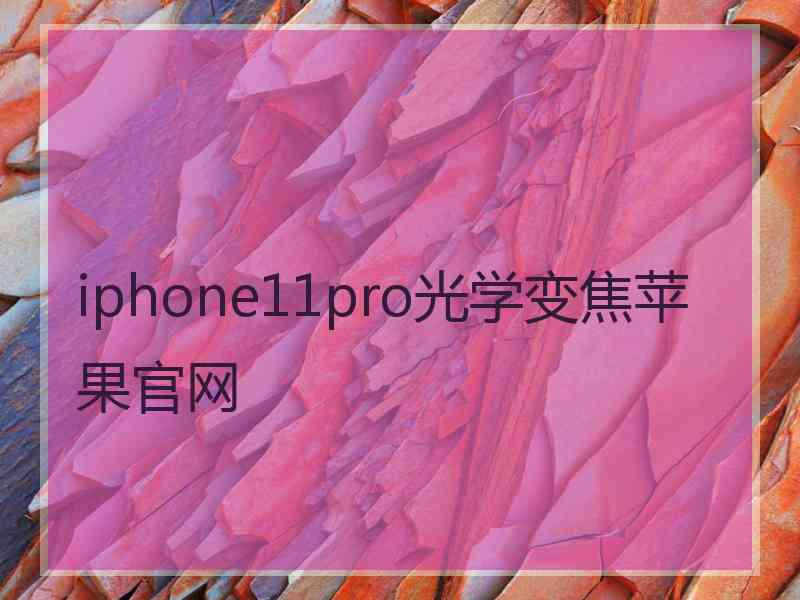 iphone11pro光学变焦苹果官网