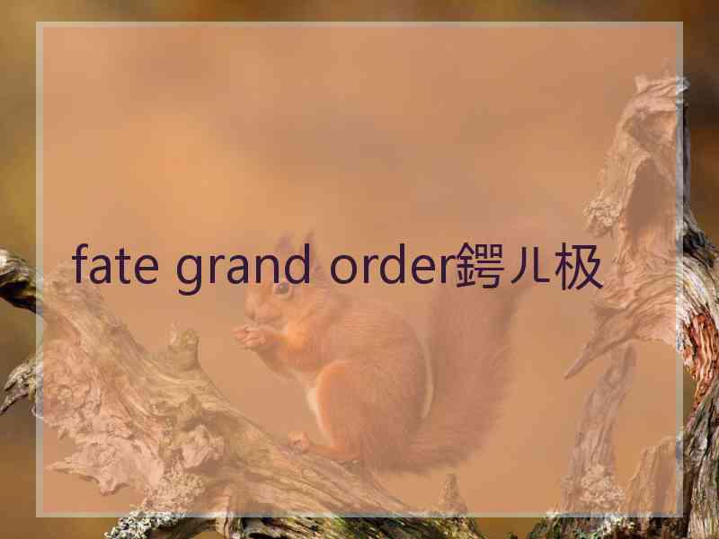 fate grand order鍔ㄦ极