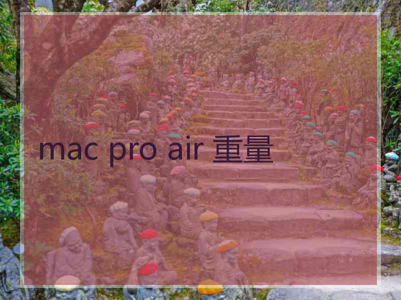 mac pro air 重量