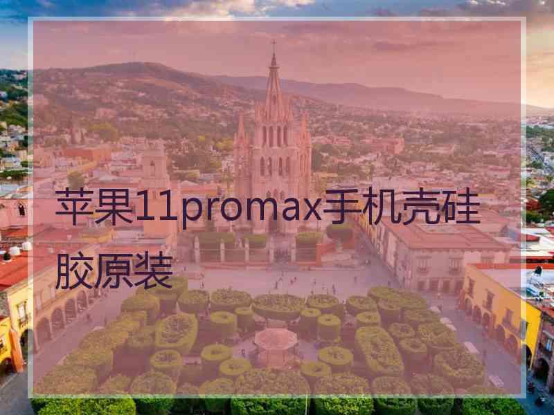 苹果11promax手机壳硅胶原装