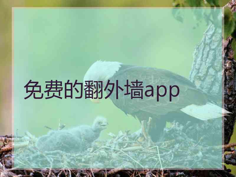 免费的翻外墙app